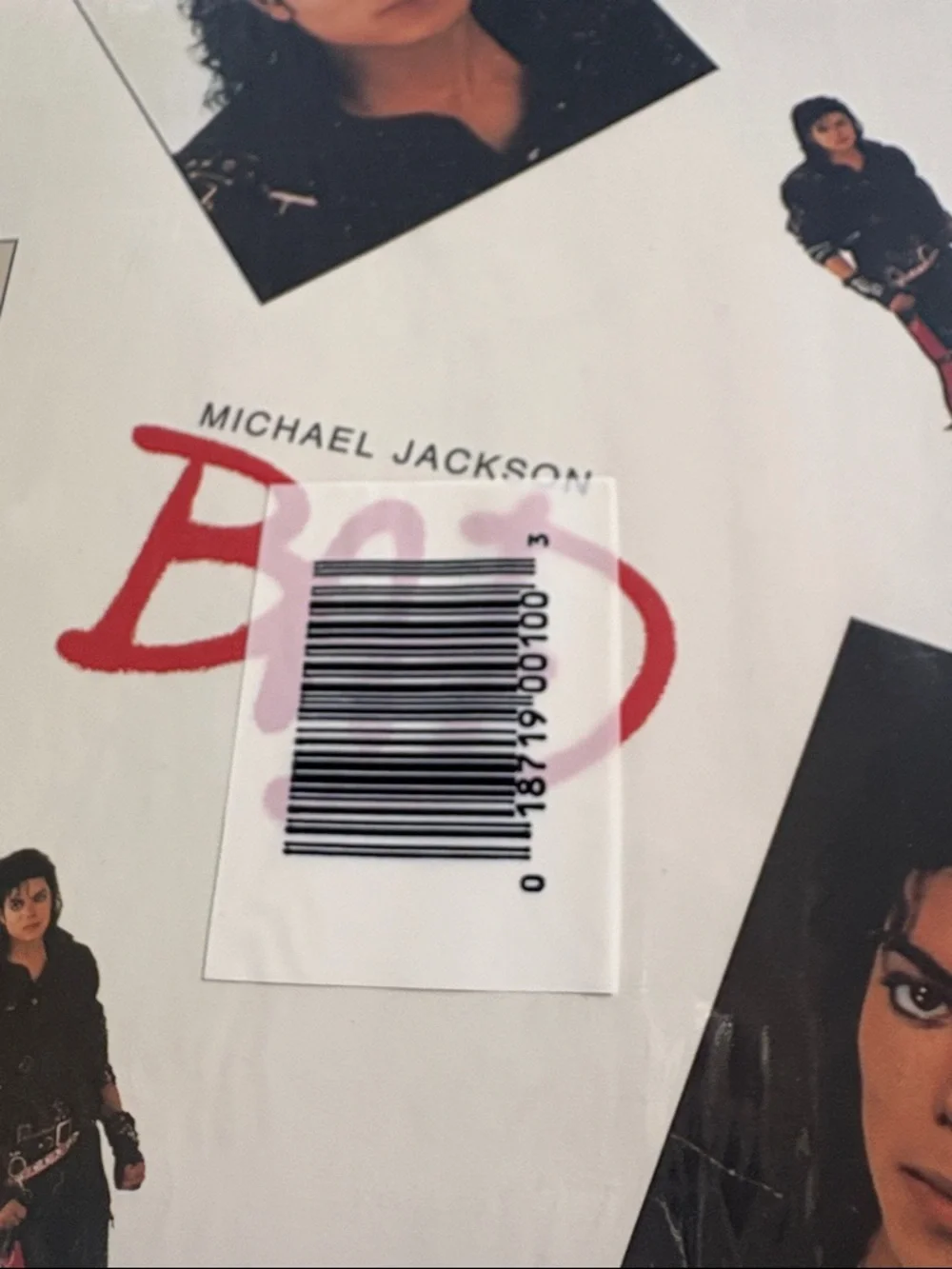 Michael Jackson BAD Wrapping Paper Gift Wrap NWT. Pop. SET of 4 RARE! Rock Wraps
